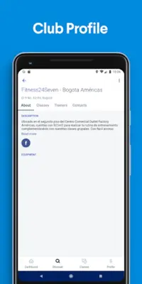 Fitness24Seven Latin-America android App screenshot 3